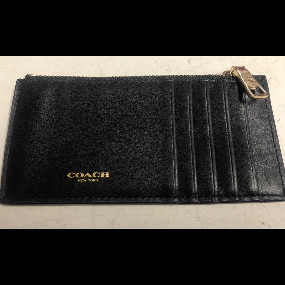 Coach Zipper Coin/Card Slot Wallet